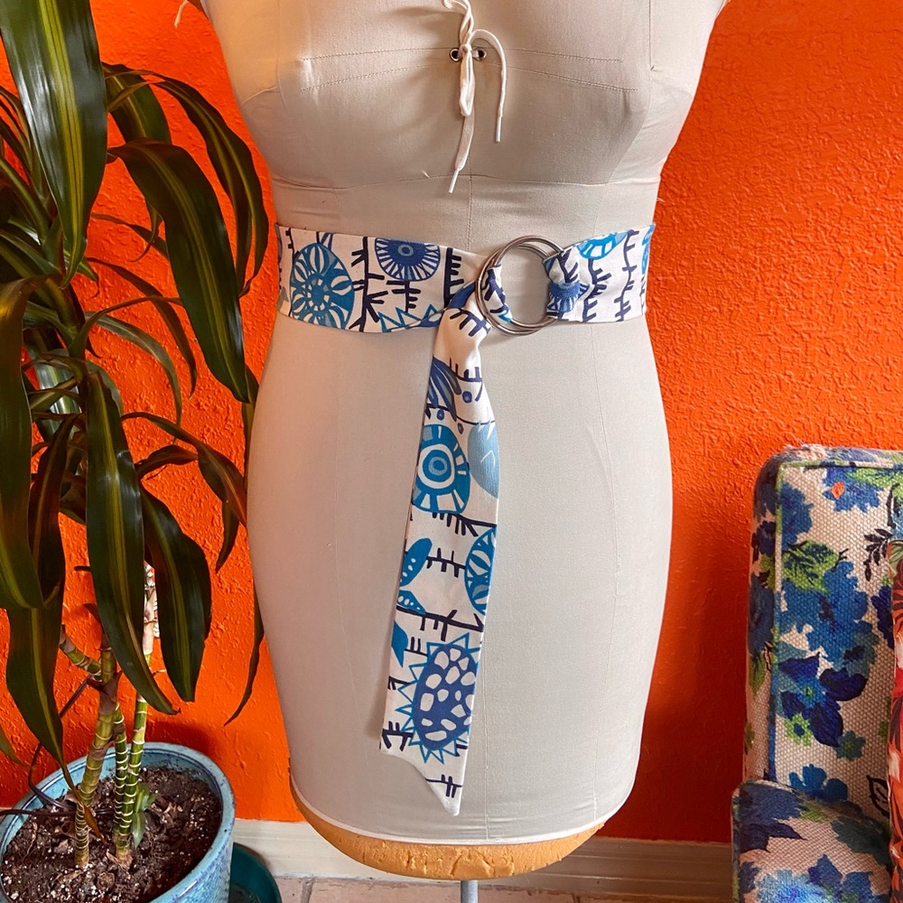 1960s Mod Tiki Belt
